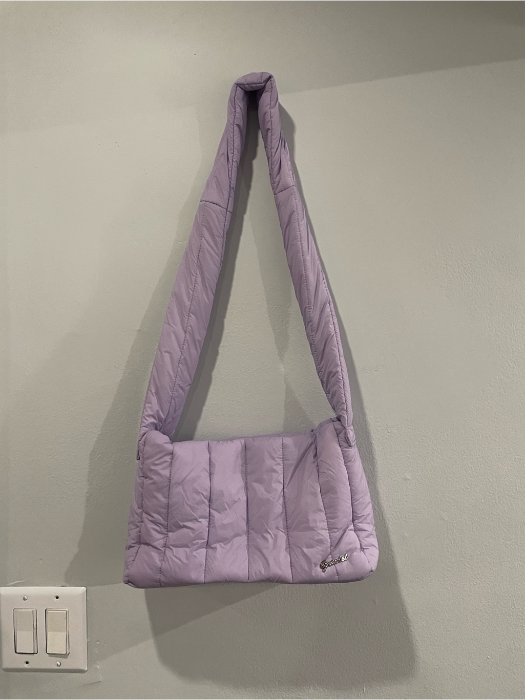 Joe’s Bag Graviet Lavender Quilted Shoulder Bag New! — image 5 of 8
